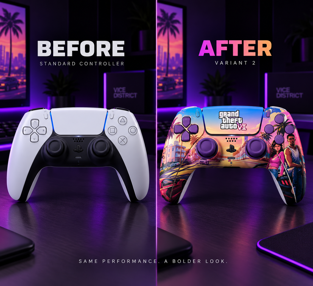 Vice Control™ – PS5 Controller Shell Kit