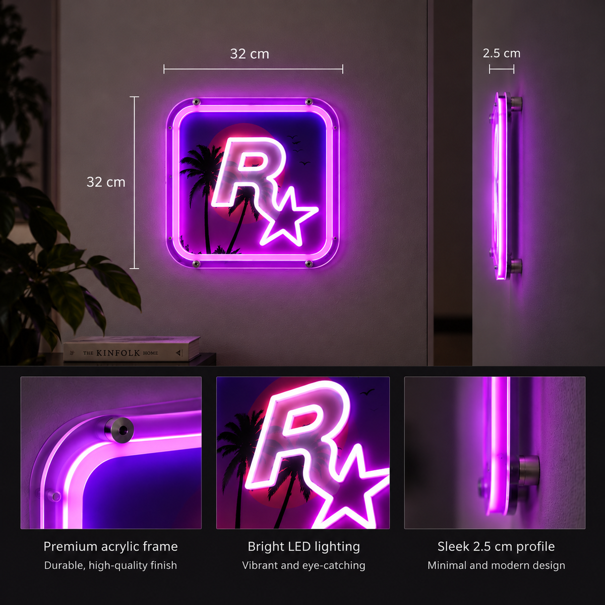 Vice Nights™ – Neon Wall Light