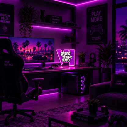 Vice City Glow™ – LED Display Light