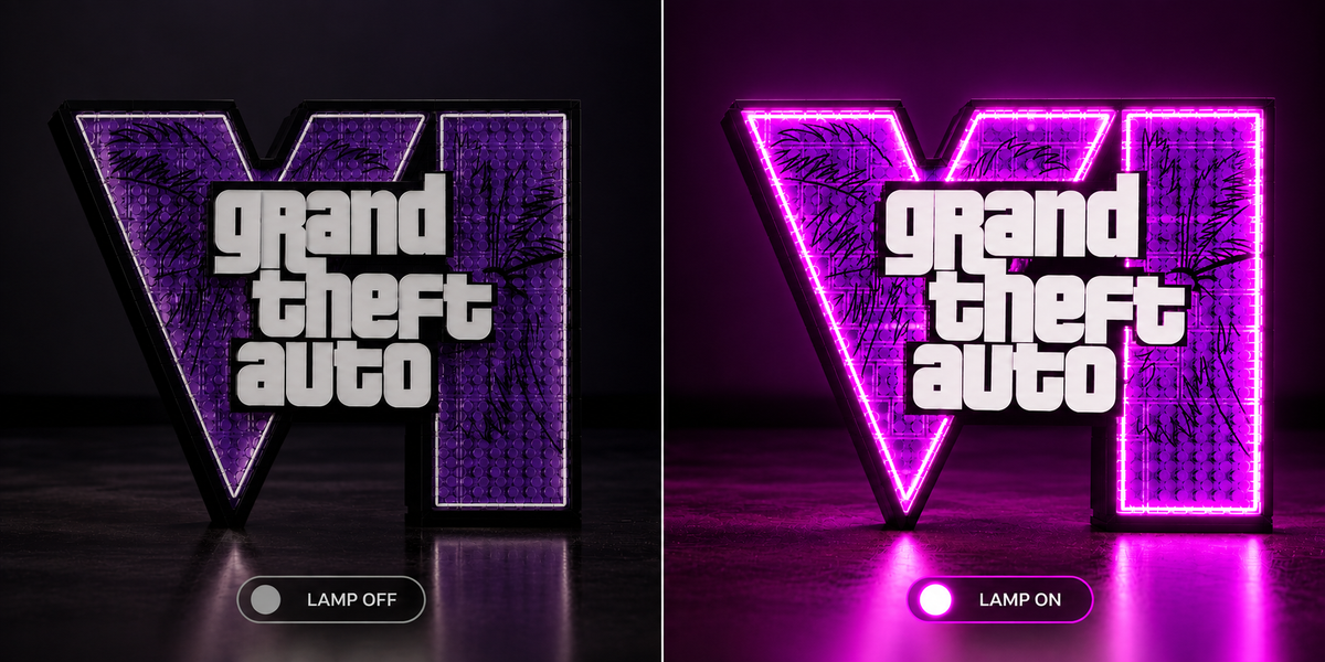 Vice City Glow™ – LED Display Light