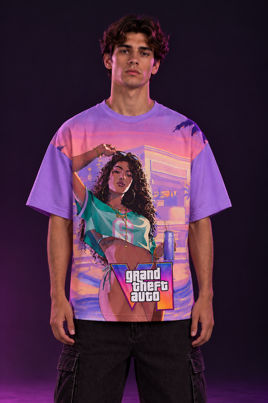 Vice Girl™ – Graphic Loose Fit Tee